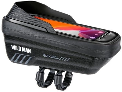 Велосипедний тримач WILDMAN M E12X рамний паньер Black (5905359814436)