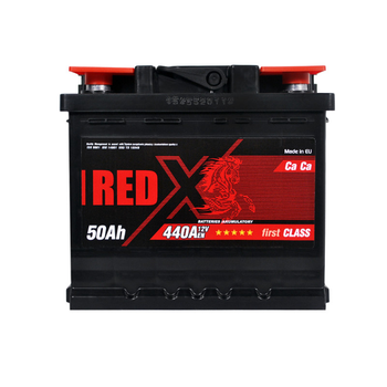 Автомобільний акумулятор RED X (L1) 50Ah 440A R+