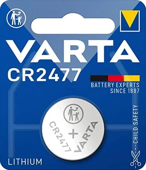 Дискова батарейка VARTA Cell Lithium 3V CR2477