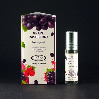Масляные духи с ароматом ВИНОГРАДА Grape&Rapsberry Al-Rehab 6 мл