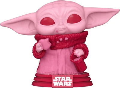 Фигурка Фанко Грогу с Печеньем №493 Star Wars: Valentines Grogu Funko 60124