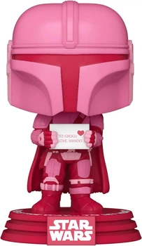 Фігурка Фанко Мандалорець №495 Star Wars Valentines Mandalorian Funko L60126