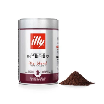 Кофе молотый illy Intenso Dark Roasted 250 г. ж/б Италия