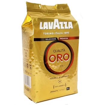 Кава в зернах Lavazza Qualita Oro 1кг. 100% Арабіка. Оригінал. Італія