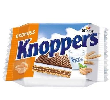 Вафлі Knoppers Erdnuss 200г