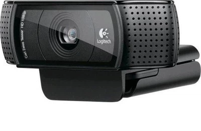 Веб-камера Logitech C920e Full HD чорна