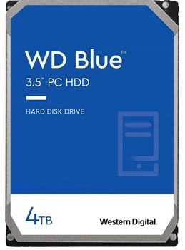 Накопичувач HDD SATA 4.0TB WD Blue 5400rpm 256MB (WD40EZAX) – фото