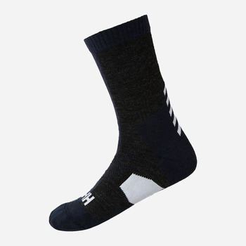 Носки женские высокие Helly Hansen Hiking Sock Warm Crew 67471-597 36-38 Navy (7040056528779)