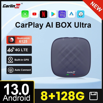 Адаптер CarlinKit Box ULTRA 8gb/128gb - YouTube/Netflix (Android 13.0)