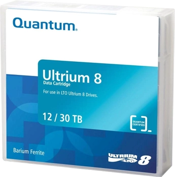 Karta danych Quantum LTO Ultrium 8 12/30TB (MR-L8MQN-01)