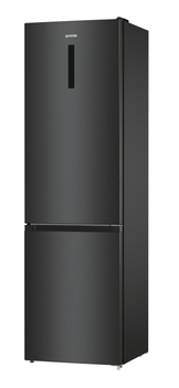 Холодильник Gorenje с нижн. мороз. камерой Gorenje NRK620EABXL4, 200х60х60см, 2 дв., 235(96)л, А++, Total NF , Зона св-ти, Внешн.диспл, (NRK620EABXL4)