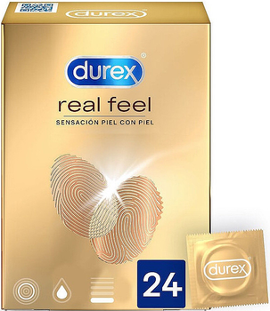 Prezerwatywy Durex Real Feel bez lateksu (5052197027167)