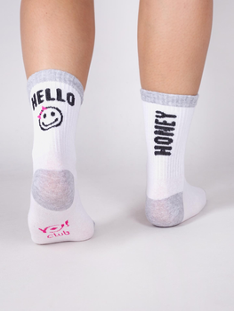 Жіночі шкарпетки YOCLUB SKA-0099K-A100 39-41 Білі (5904921624305)