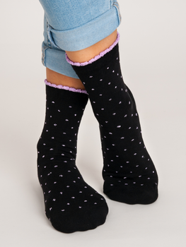 Жіночі шкарпетки Noviti SB013-W-04 39-42 Чорні (5905204303948)