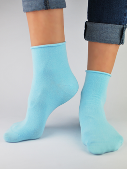 Жіночі шкарпетки Noviti SB014-W-08 35-38 Сині (5905204315477)