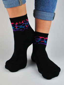 Жіночі шкарпетки Noviti SB023-W-01 35-38 Чорні (5905204316528)