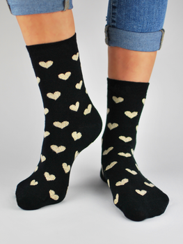 Жіночі шкарпетки Noviti SB026-W-02 39-42 Чорні (5905204314814)