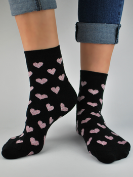 Жіночі шкарпетки Noviti SB026-W-03 39-42 Чорні (5905204315521)