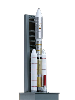 Американская ракета-носитель "Титан IIIE" на стартовой платформе, Dragon, 56343
