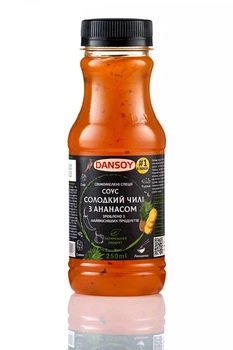 Соус Чили с ананасом Dansoy 250 мл