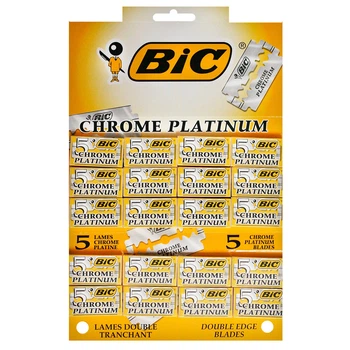 Леза Bic Chrome Platinum 100 шт