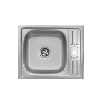 Кухонна мийка KRONER (KRP) Satin - 6050 (0.6 мм)