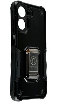 Чехол Armor Magnit c подставкой на Realme 10 4G черный