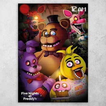 Плакат постер CupKit "Five Nights at Freddy's / П'ять ночей з Фредді" №3 А3 42х29,7 см
