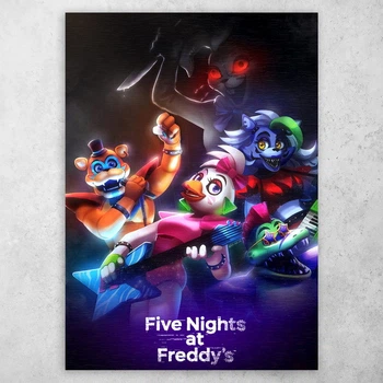 Плакат постер CupKit "Five Nights at Freddy's / Пять ночей с Фредди" №33 А3 42х29,7 см