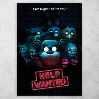 Плакат постер CupKit "Five Nights at Freddy's / Пять ночей с Фредди" №35 А4 21х29,7 см