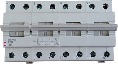 Перемикач навантаження ETI SSQ 4100 "1-0-2", 4p 100A (2421448)