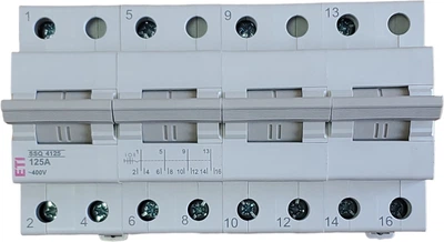Перемикач навантаження ETI SSQ 4125 "1-0-2", 4p 125A (2421449)