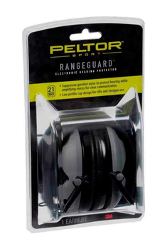 Активні навушники Peltor Sport RangeGuard для стрільби Сірий
