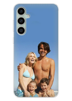 Силиконовый чехол ПринтОК для Samsung Galaxy A16 5G с вашей личной фотографией, картинкой