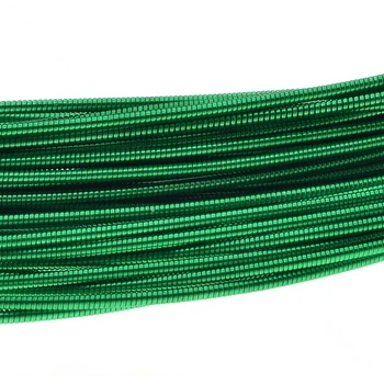 Тяганина жорстка 1,25 мм, Зелена, 1 уп (1 м) (KNT-037249) Polimex