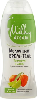 Крем-гель для душа "Танжерин и лайм" - Milky Dream Cream Gel 300ml (446379-28990)