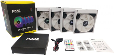 Вентилятор AZZA 120MM FNAZ-12DRGB2-241 (FNAZ-12DRGB2-241)