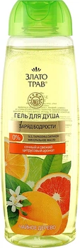 Гель для душу, що тонізує з екстрактом чайного дерева - Velta Cosmetic Злато трав Shower Gel 500ml (180139-66953)