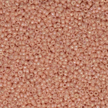 Бисер японский Miyuki круглый RR 15/0 №596, Персиковый, 5 г (BIS-039803)