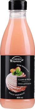 Персиковая пена-шейк для ванн - Energy of Vitamins 800ml (131841-24967)