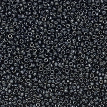 Бисер японский Miyuki круглый RR 15/0 №451, Мокрый асфальт, 5 г (BIS-045866)