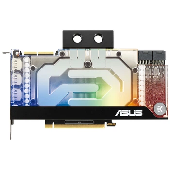 Відеокарта ASUS RTX 3090 24Gb EK WATERBLOCK (RTX3090-24G-EK) (GDDR6X, 384 bit, PCI-E 4.0 x16) Б/в