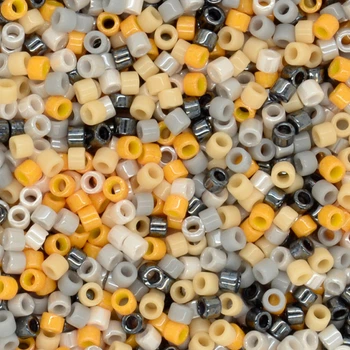 Бисер японский Miyuki Delica 11/0 DBmix37, Разноцветный, 3 г (BIS-045227)