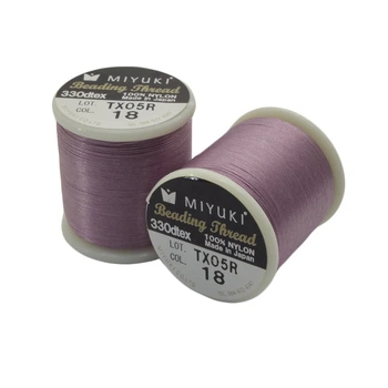 Нить для бисера Miyuki 18, Сиреневая, 50 м (MUL-045294)