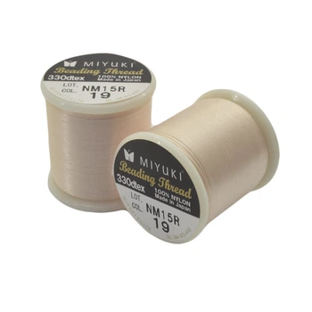 Нить для бисера Miyuki 19, Персиковая, 50 м (MUL-045295)