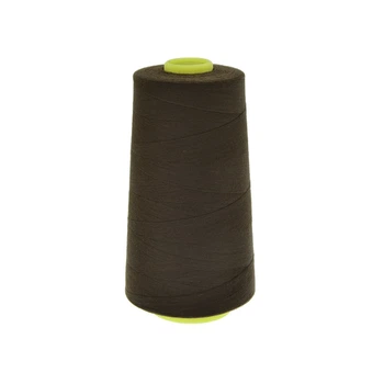 Нить полиэстеровая KIWI №40/2 col.494, Коричневая темная, 3600 м (MUL-046464) Polimex