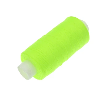 Нитка поліестерова KIWI №40/2, col.201, Салатова неонова, 366 м (MUL-046734) Polimex