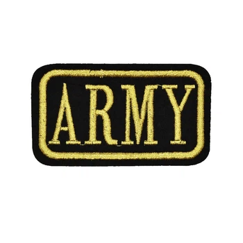 Термоаппликация ARMY, 8,3х4,8 см, Черная, 1 шт (APL-047685) Polimex