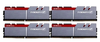 Модуль пам'яті G.Skill DDR4 32GB (4x8) 3200 MHz Trident Z Black (F4-3200C15Q-32GTZ) Б/в