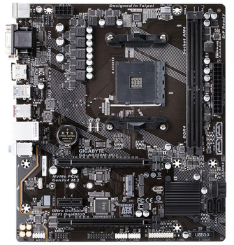 Материнська плата Gigabyte GA-AB350M-HD3 (GA-AB350M-HD3) (sAM4, AMD B350, Micro-ATX) Б/в